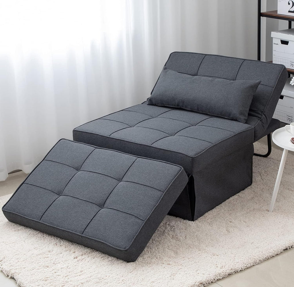 🔥 Otto™ 4-in-1 Sofa Bed – The Ultimate Space-Saving Convertible Chair