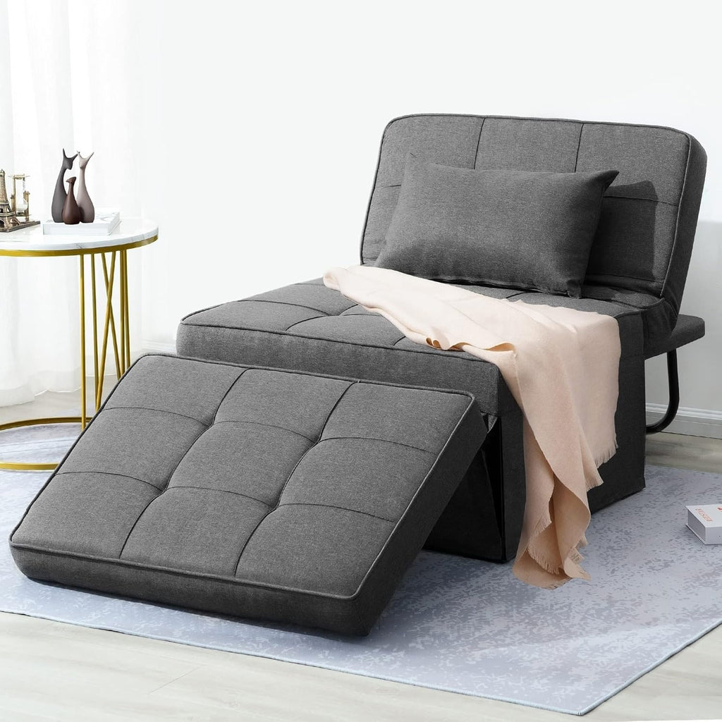 🔥 Otto™ 4-in-1 Sofa Bed – The Ultimate Space-Saving Convertible Chair