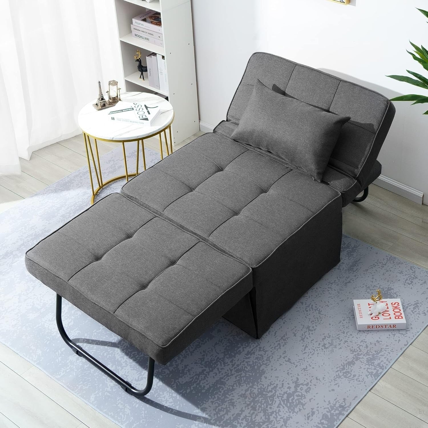 🔥 Otto™ 4-in-1 Sofa Bed – The Ultimate Space-Saving Convertible Chair