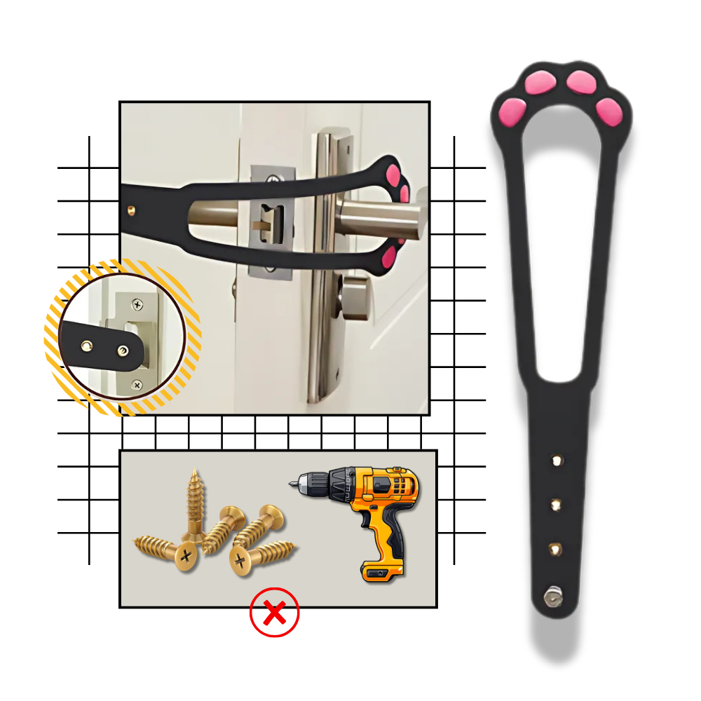 Innovative Door Latch For Cats