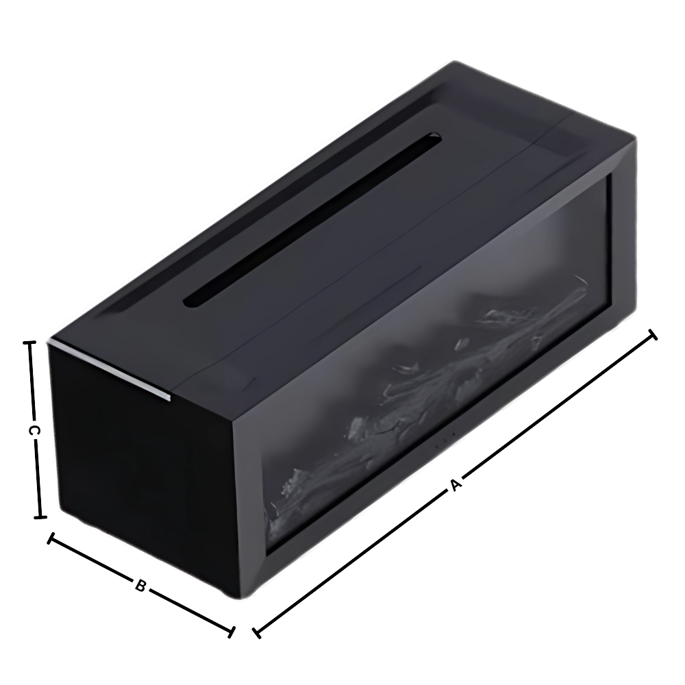 LED Fireplace Simulation Essential Oil Diffuser