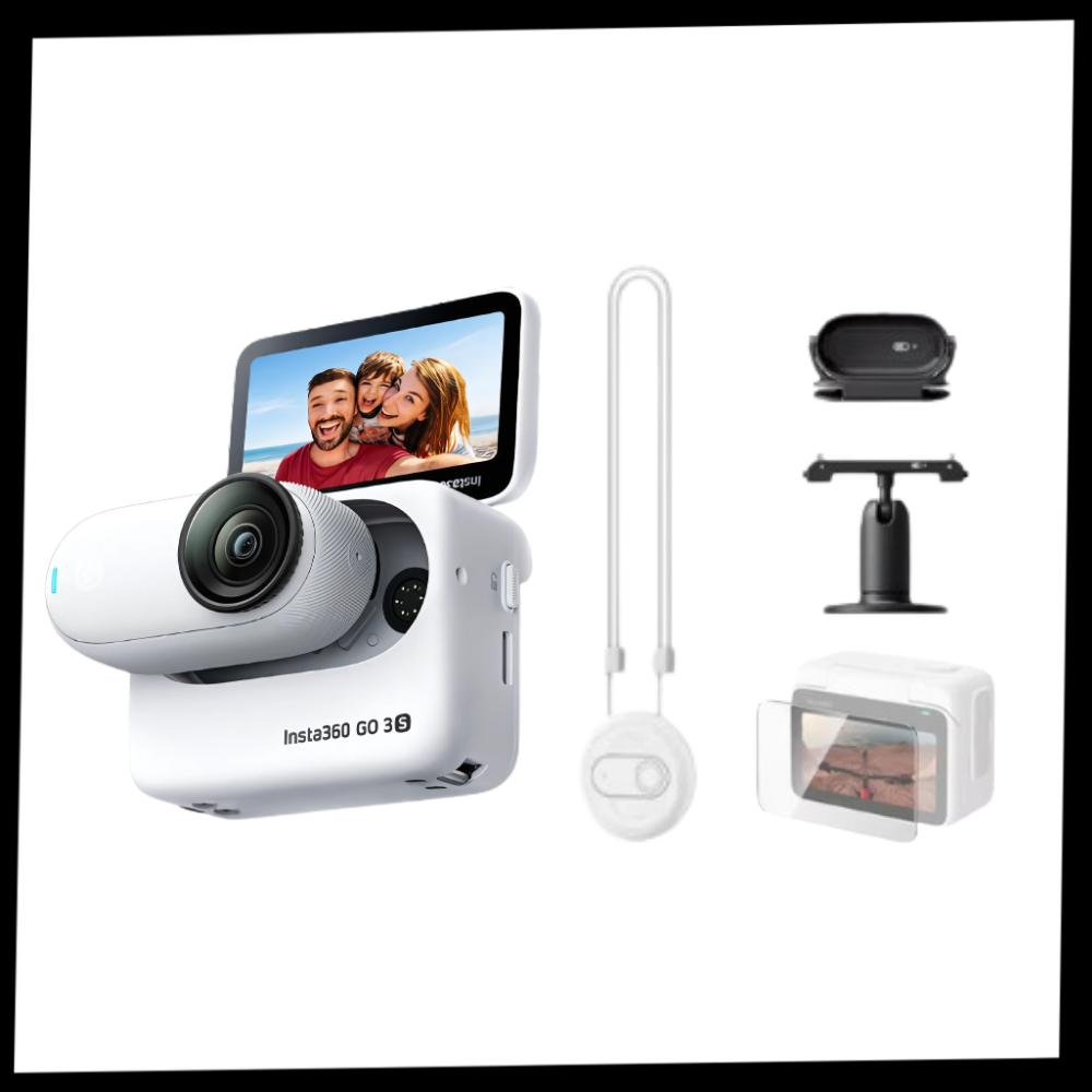 Magnetic Mounting Insta 360 hands Free Camera