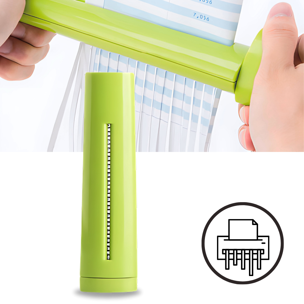Manual Portable Paper Shredder