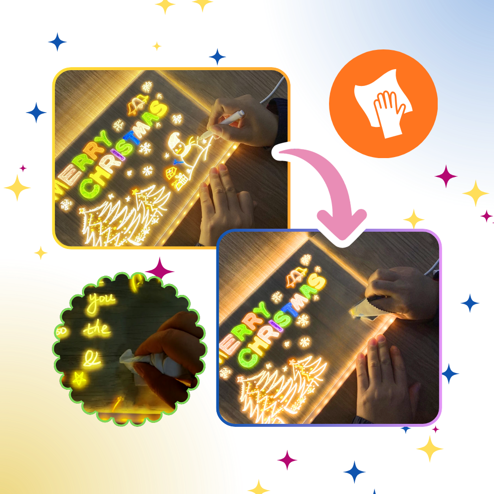 Mesmerizing LED Note Board