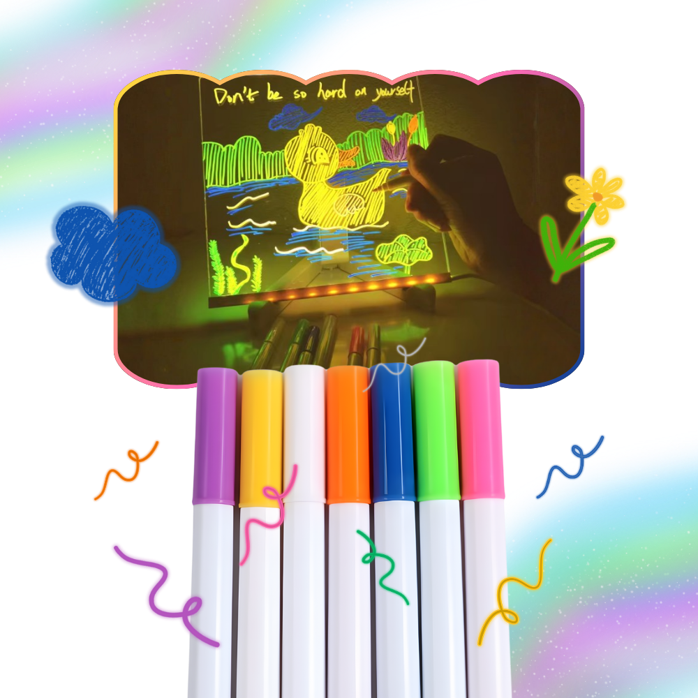 Mesmerizing LED Note Board