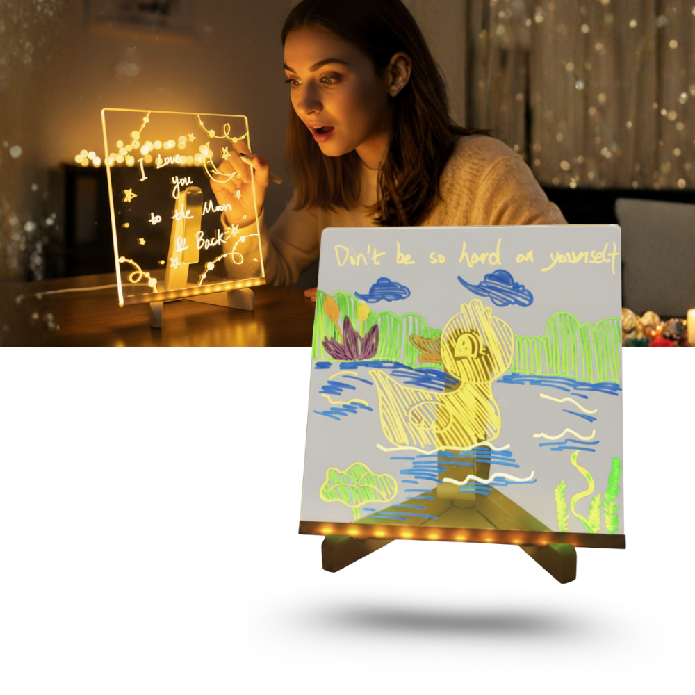 Mesmerizing LED Note Board