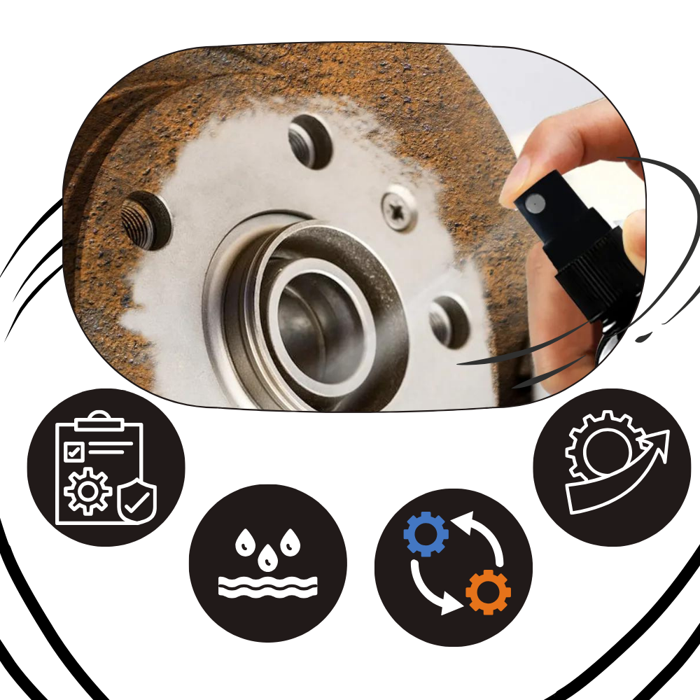 Metal Lubrication Rust Converter Spray