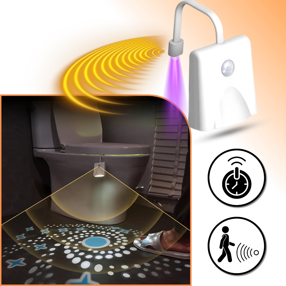 Motion Detection Toilet Light