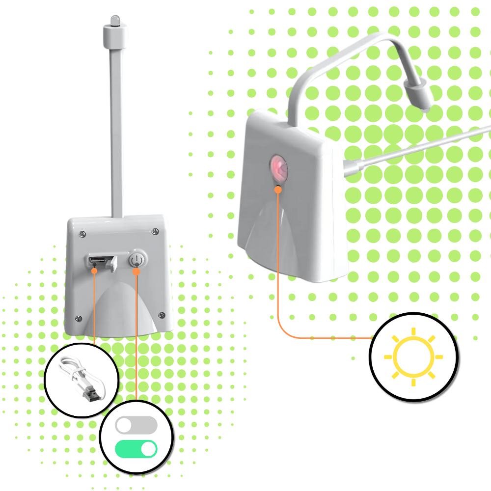 Motion Detection Toilet Light