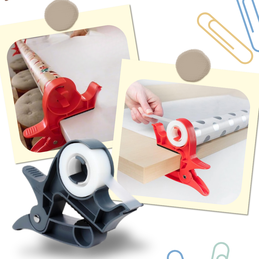 Multi-Purpose Gift Wrapping Paper Holder