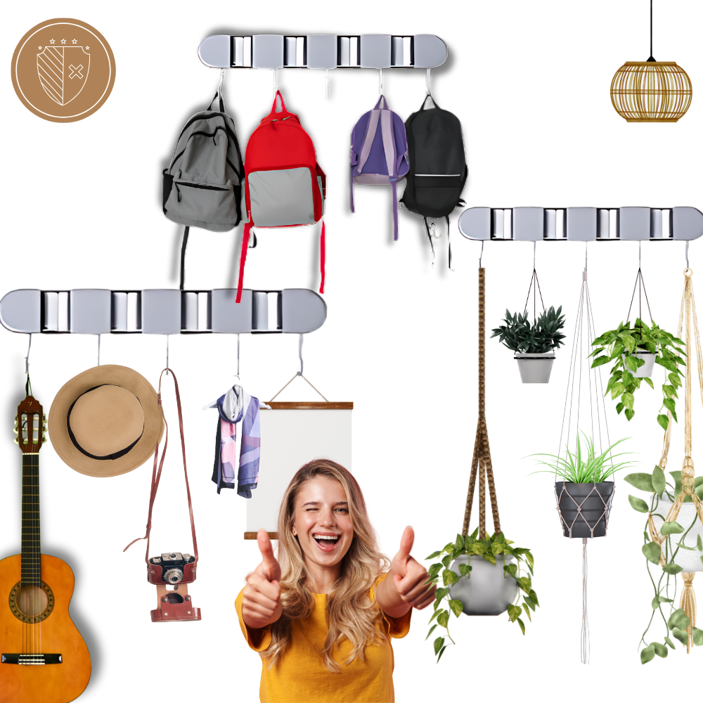 Multifunctional Broom Holder