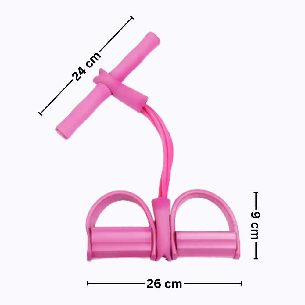 Multifunctional Pedal Resistance Bands Fitness 4 Tube