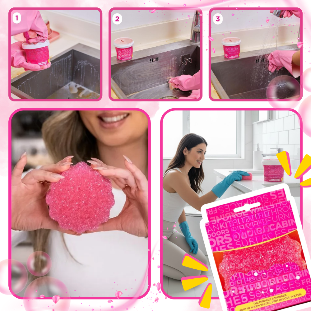 Multipurpose Pink Cleaning Paste