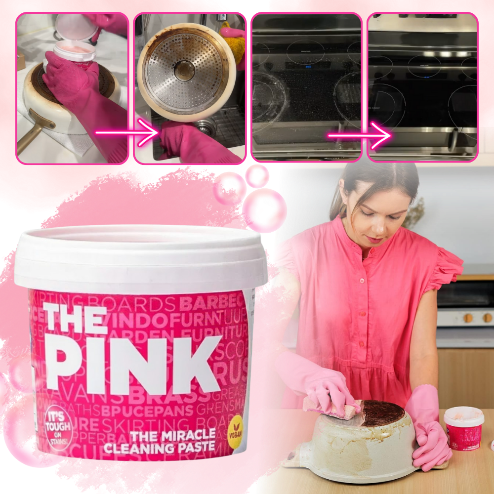 Multipurpose Pink Cleaning Paste