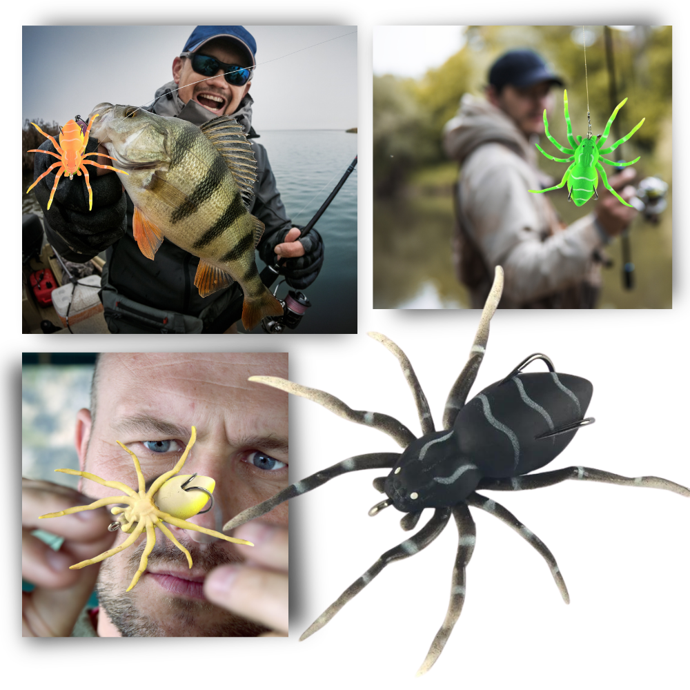 Natural Movement Spider Lures