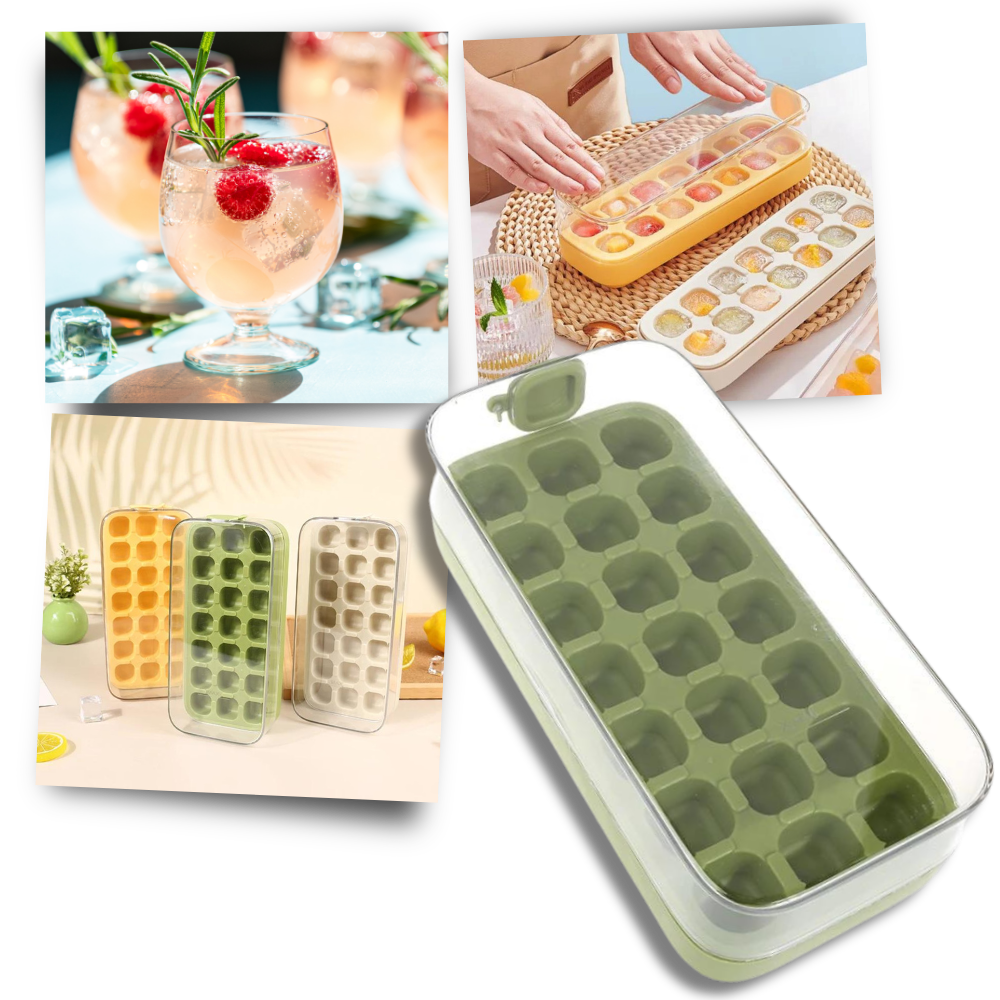 Non-stick Silicone Ice Cube Trays