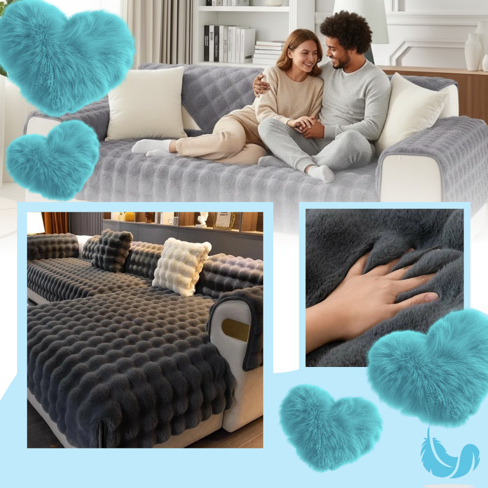 Non-Slip Comfy Sofa Plush Covers