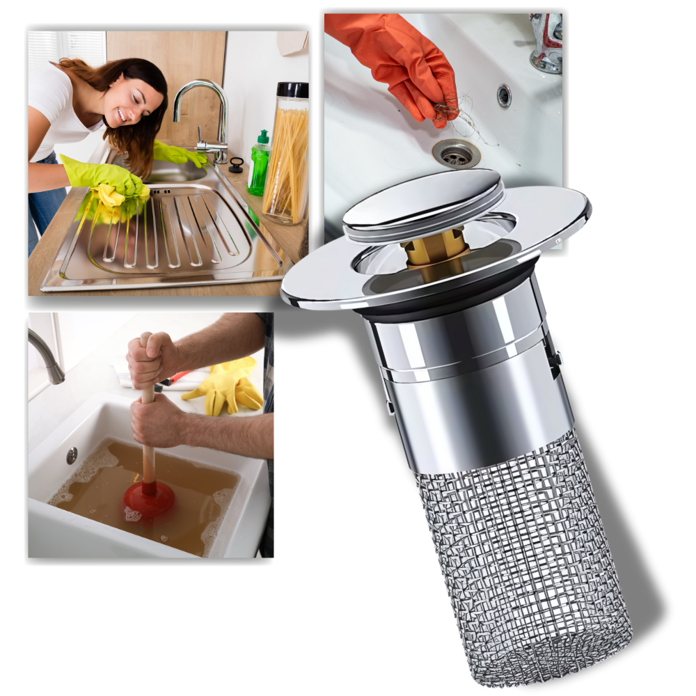 Odor Isolation Pop Up Sink Stopper