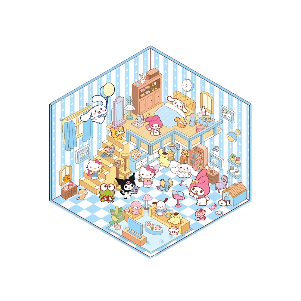 Pastel Home Tales Stickers