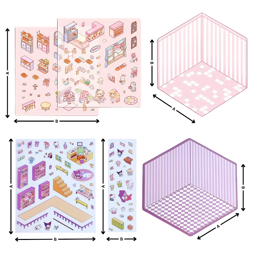 Pastel Home Tales Stickers