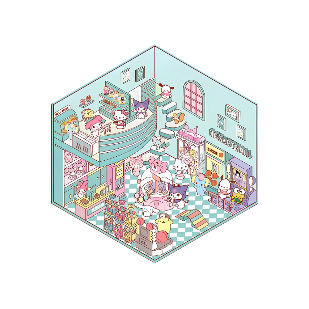 Pastel Home Tales Stickers