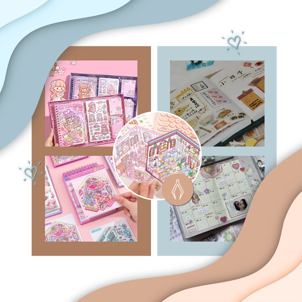 Pastel Home Tales Stickers