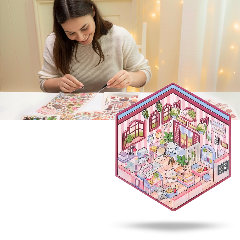 Pastel Home Tales Stickers