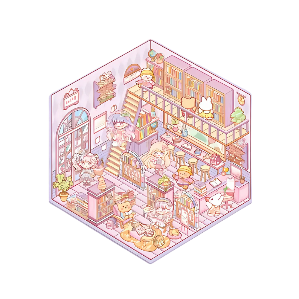 Pastel Home Tales Stickers
