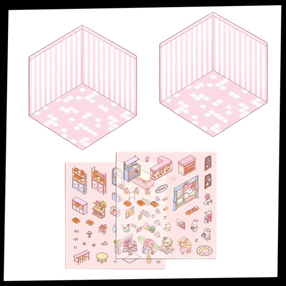 Pastel Home Tales Stickers
