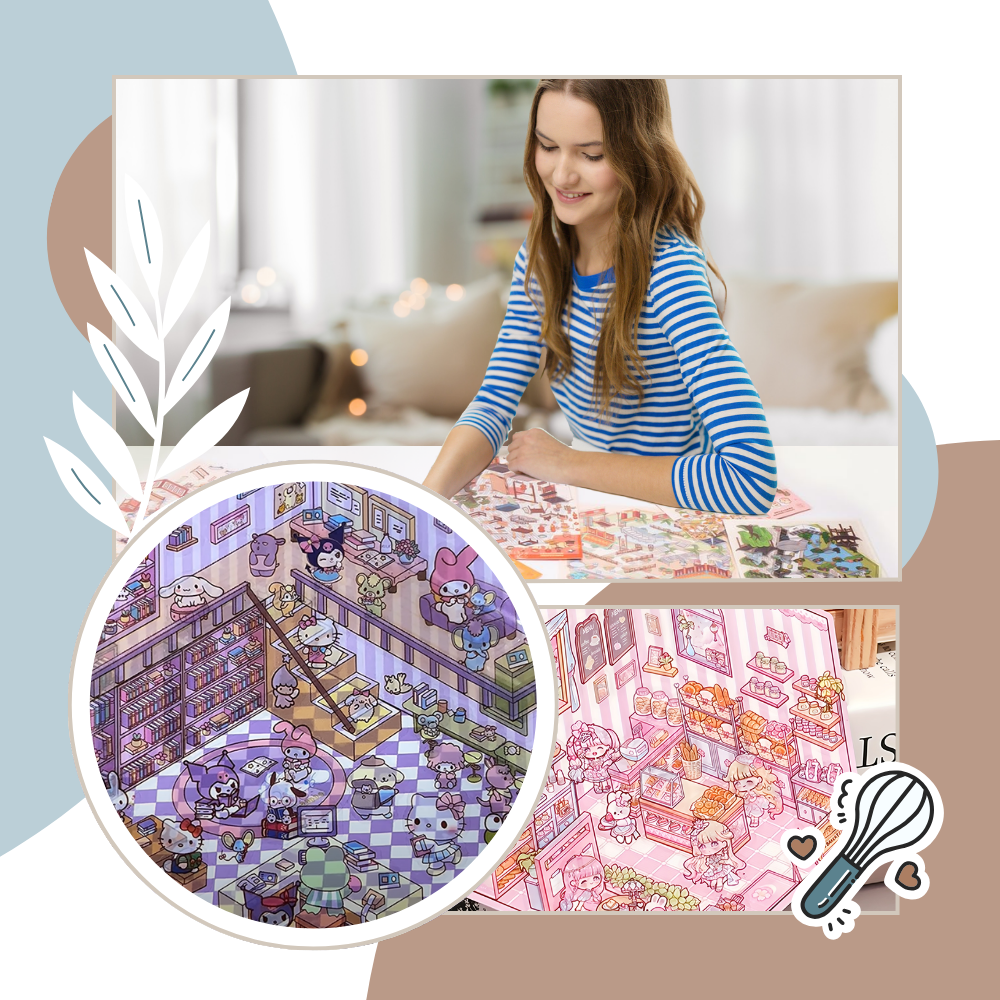 Pastel Home Tales Stickers