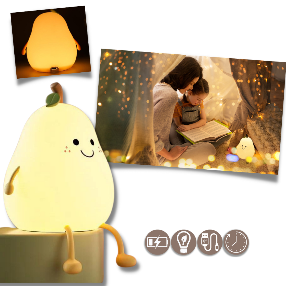 Pear-shaped USB LED Lamp