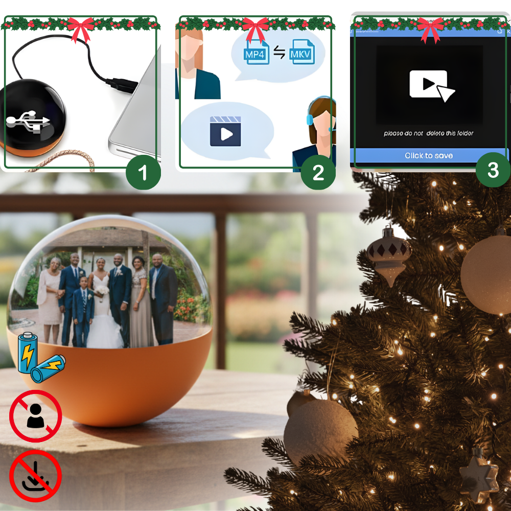 Peculiar Memory Christmas Ball