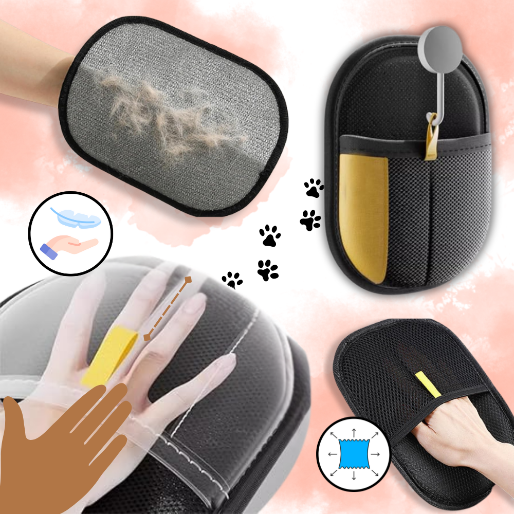 Pet Hair Remover Mitten