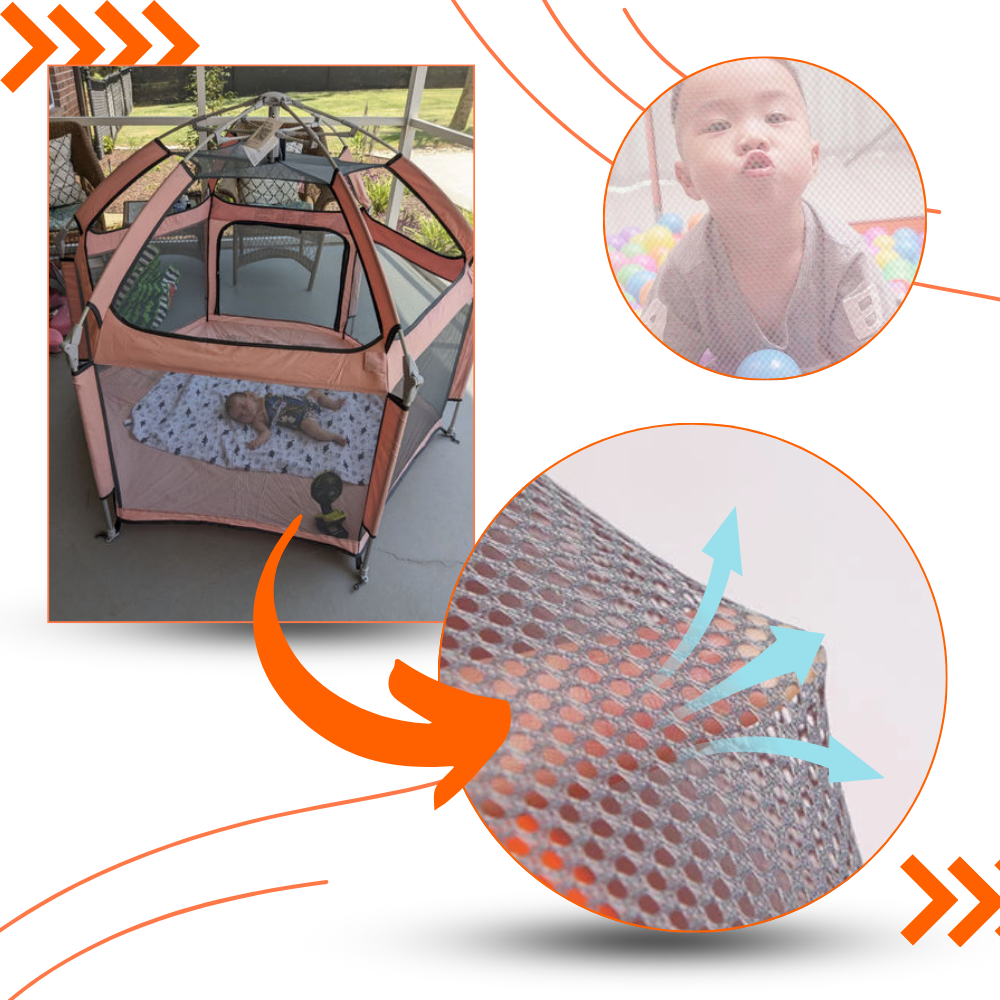 Pop-up Mesh Children's Playpen