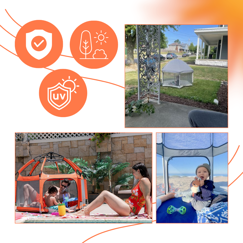 Pop-up Mesh Children's Playpen