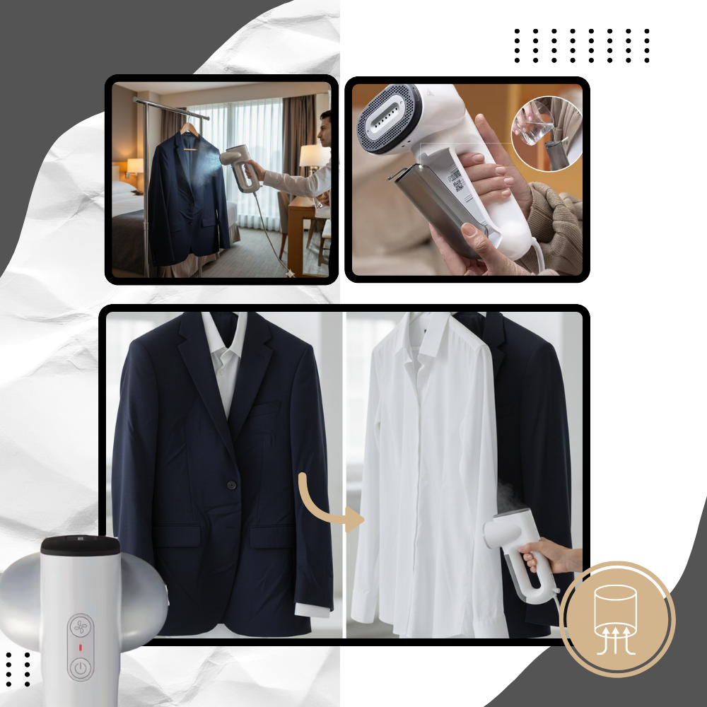 Portable Garment Vacuum Steamer