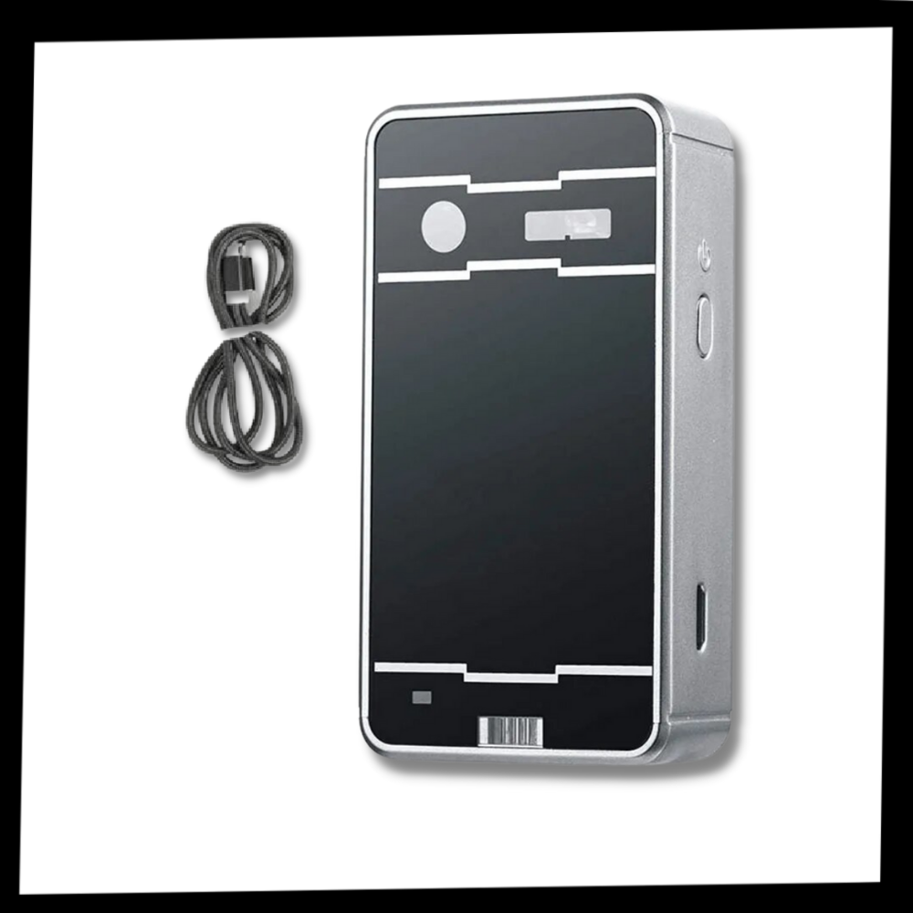 Portable holographic keyboard