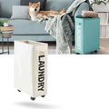 Portable Laundry Basket with Wheels