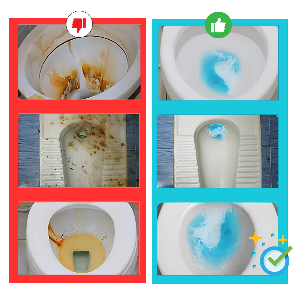 Powerful Descaling Toilet Cleaning Stick