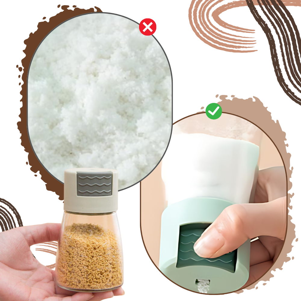 Precise Control Salt and Pepper Shakers