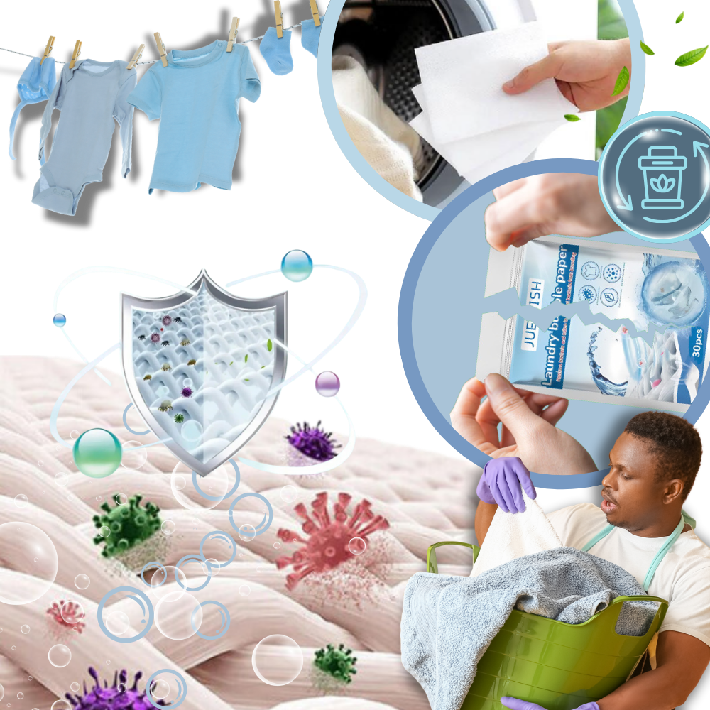 Quick Dissolve Eco Laundry Sheets