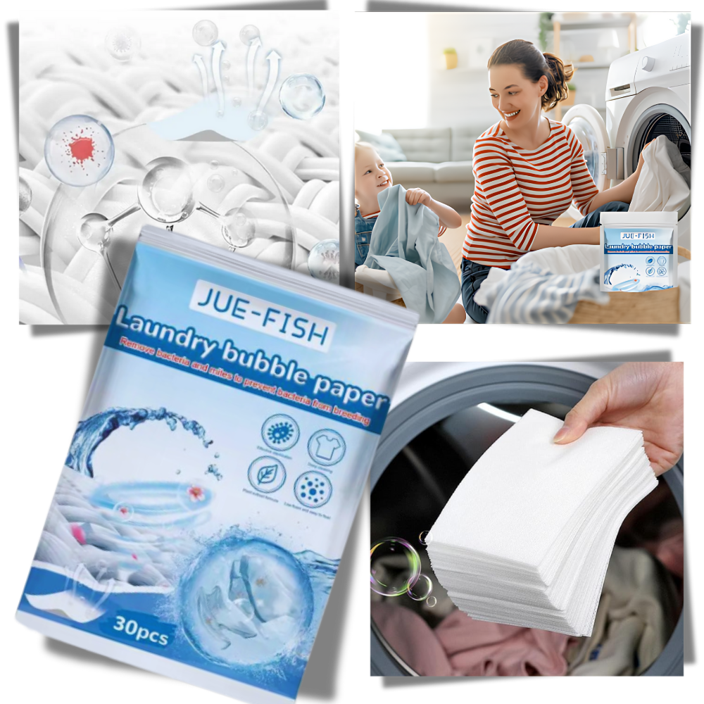 Quick Dissolve Eco Laundry Sheets