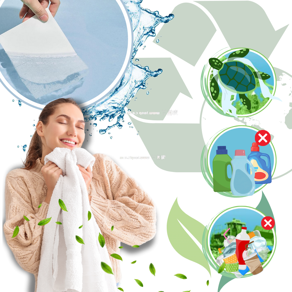 Quick Dissolve Eco Laundry Sheets