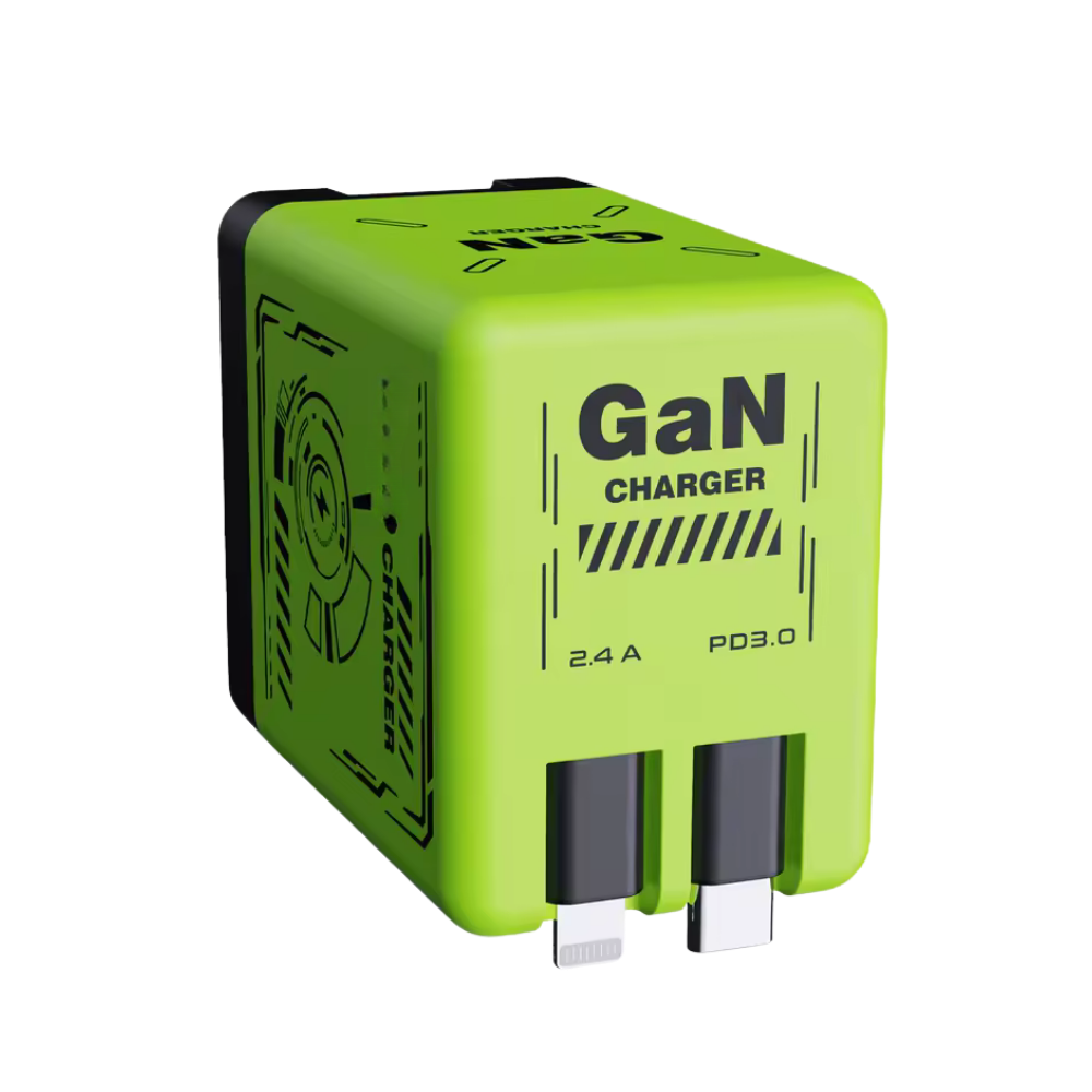 Retractable Cable Dual Charger