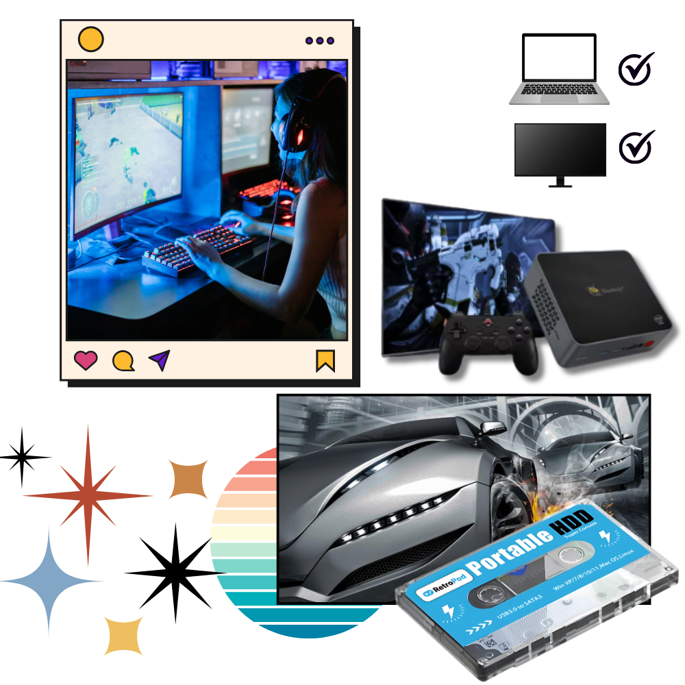 Retro Odyssey Game Console