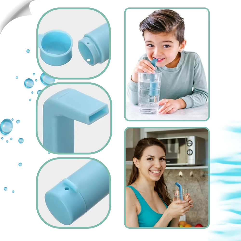 Reusable Hiccaway Straw