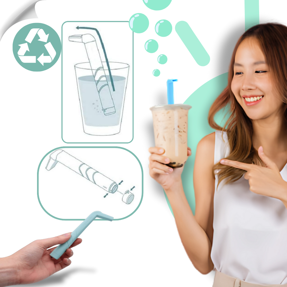 Reusable Hiccaway Straw