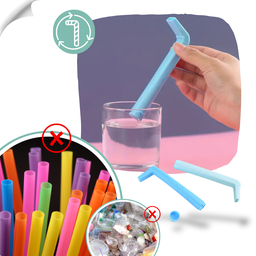 Reusable Hiccaway Straw