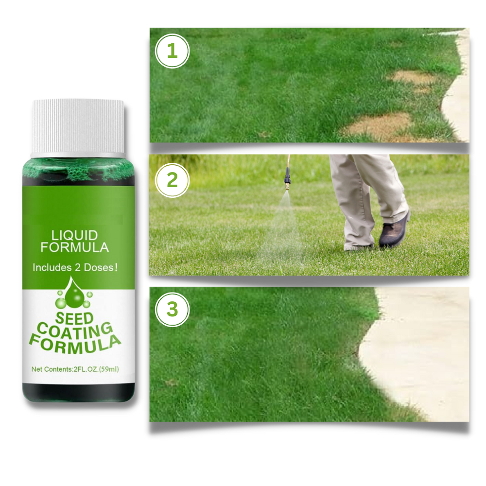 Revitalizing Lawn Grass Spray