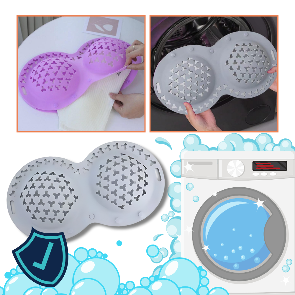 Secure Closure Bra Washing Bags
